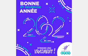Bonne Année 2022 !!! Nouveau planning à partir du 3 janvier 2022